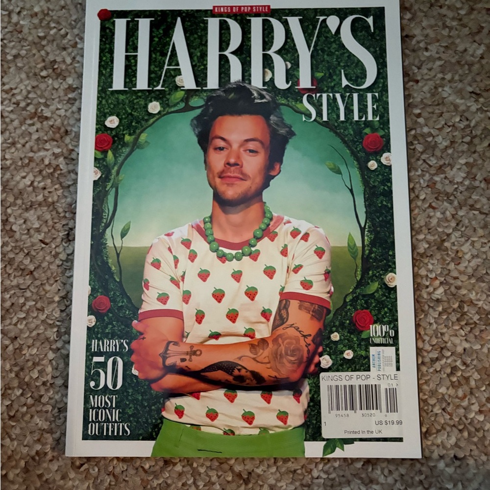 Harry's Style Magazine Cover